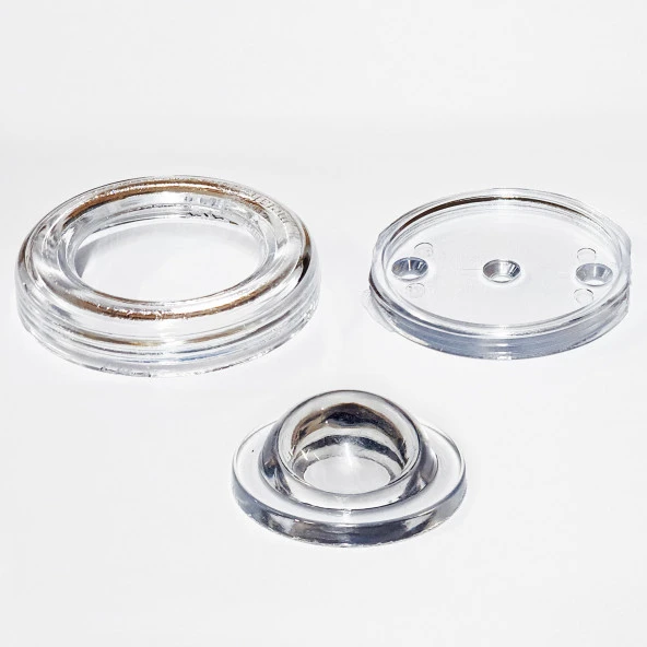 Yapışkanlı Duvar Koruma Stoperi Şeffaf Silikonlu Kapı Kolu Tamponu - 2 Adet - 2