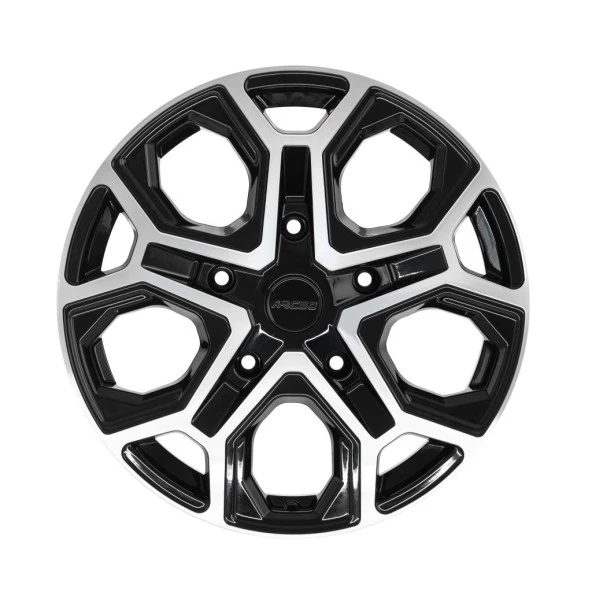 ARC-LT2-24 8.0x18" 5x130 ET50 89.1 Black Diamond Jant (4 Adet) - 2