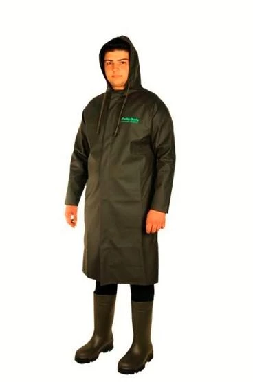 Polly Rain PVC Fermuarlı Pardesü Yağmurluk