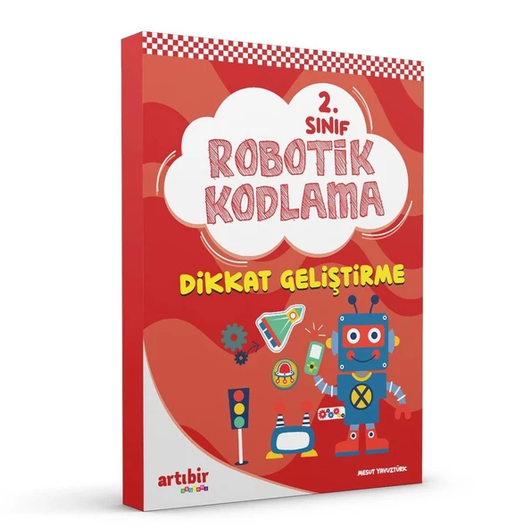 KIRMIZI BEYAZ 2.SINIF TÜRKÇE BİLGİNİ VE ARTIBİR YAYINCILIK ROBOTİK KODLAMA (2 Kitap) - 3