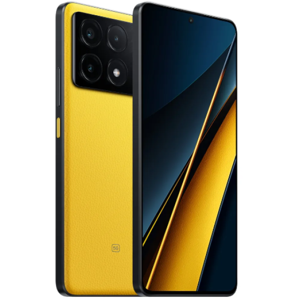 Poco X6 Pro 5G 512Gb 12Gb Ram Sarı (Poco Türkiye Garantili) ürün görseli 1