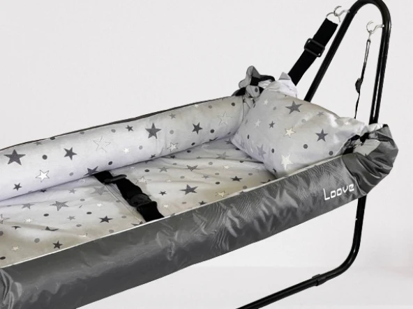 Jüpiter Bebek Hamak Gri-Gri - 2