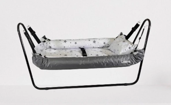 Jüpiter Bebek Hamak Gri-Gri - 3