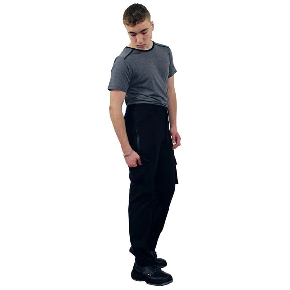 Persmont ÇCSP05 Siyah Softshell Avcı Pantolon  L - Resim 3