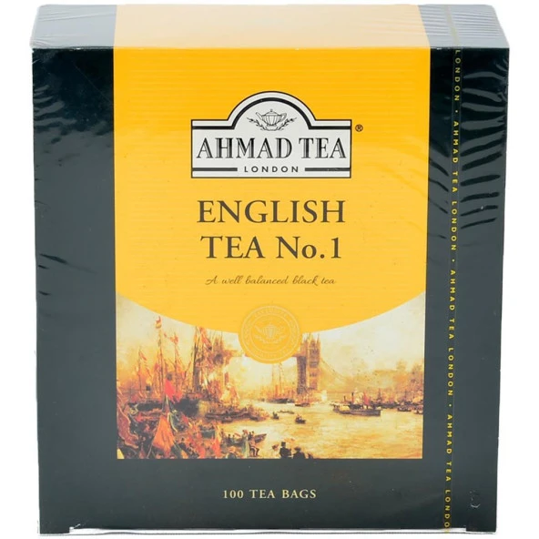 Ahmad Tea English Tea No.1 100lü Badak Poşet Çay