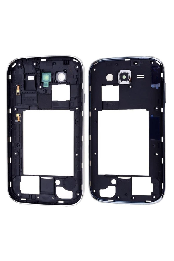 Ally Samsung Galaxy Grand Neo I9060 Için Çift Sim Orta Kasa Panel-siyah