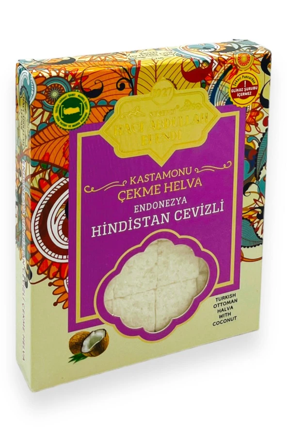 Kastamonu Çekme Helva Endonezya Hindistan Cevizli 100g