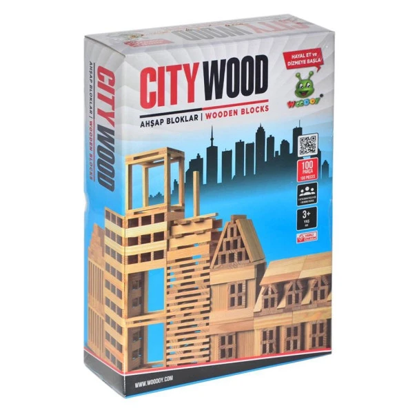 Karsan KR101 Woodoy City Wood,Ahşap Bloklar ile Eğlence