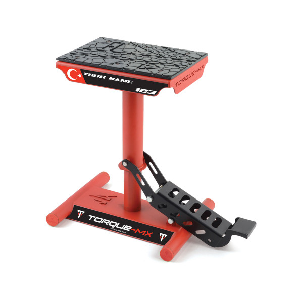 Torque-MX Motosiklet Kaldırma Sehpası HS4 Kırmızı - 3