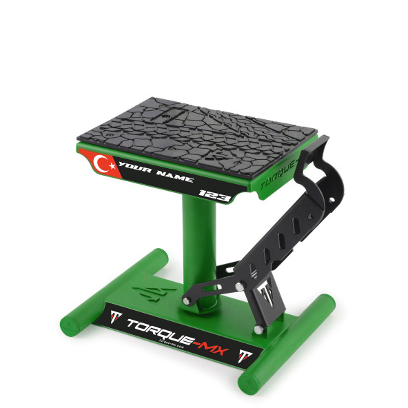 Torque-MX Motosiklet Kaldırma Sehpası HS4 Yeşil - 3