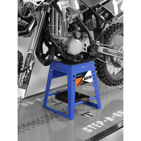 Torque-MX Sabit Motosiklet Sehpası SS1 Lacivert