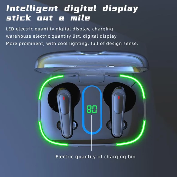 Torima Pro 70 Şarj Göstergeli Kablosuz Gaming Kulakiçi Bluetooth Kulaklık V5.3 - 3