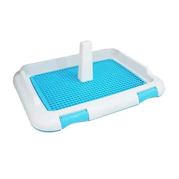 Köpek Tuvalet Eğitim Seti Mavi (66x47x30) ürün görseli