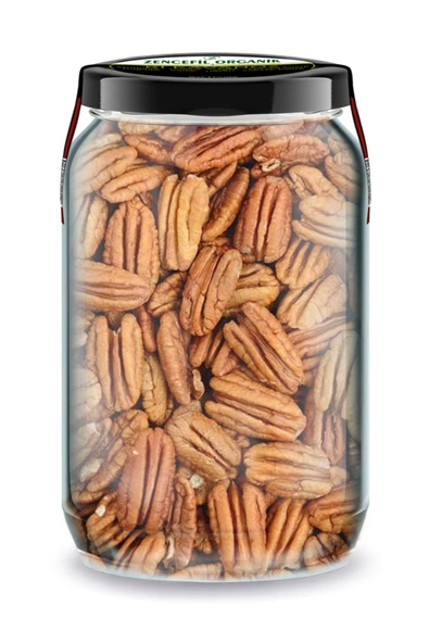 Pikan Cevizi İçi Bi Kavanoz 660 cc. Cam Kavanozda Saf Katkısız Pikan Ceviz İç Pecan Nuts ürün görseli