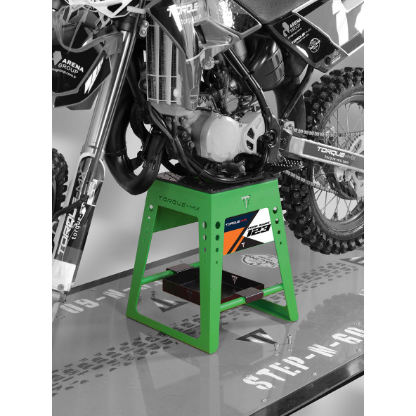 Torque-MX Sabit Motosiklet Sehpası SS1 Yeşil