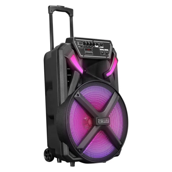 Mikado MD-BT123 30W USB/BT/TF/TWS Kablosuz ve Kafa Mikrofonlu Öğretmen/Toplantı Anfisi - 2