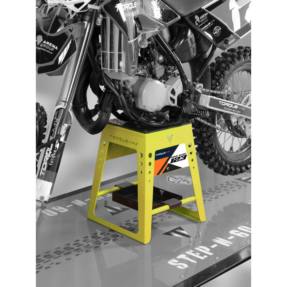 Torque-MX Sabit Motosiklet Sehpası SS1 Sarı