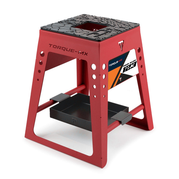 Torque-MX Sabit Motosiklet Sehpası SS2 Kırmızı - 2