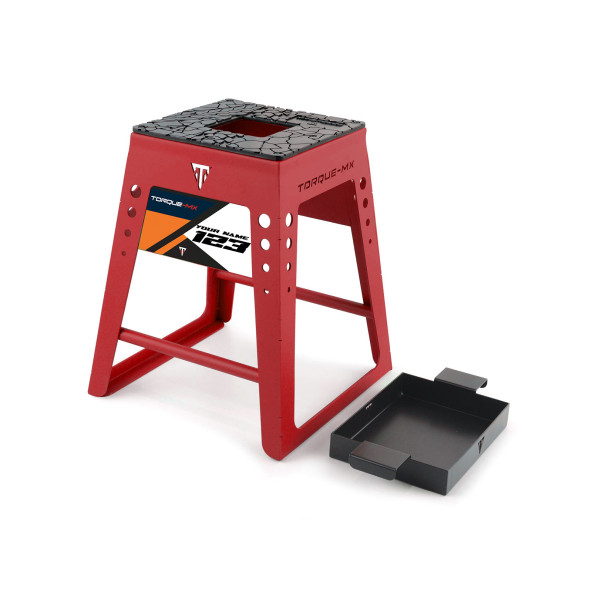 Torque-MX Sabit Motosiklet Sehpası SS2 Kırmızı - 3