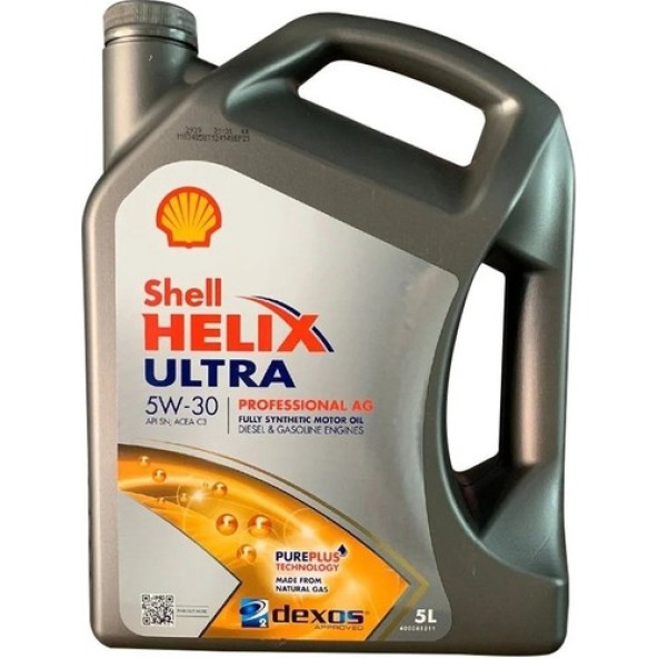 Shell Helix Ultra Professional 5W-30 AG 5 Litre Motor Yağı ( Üretim Yılı: 2023 )