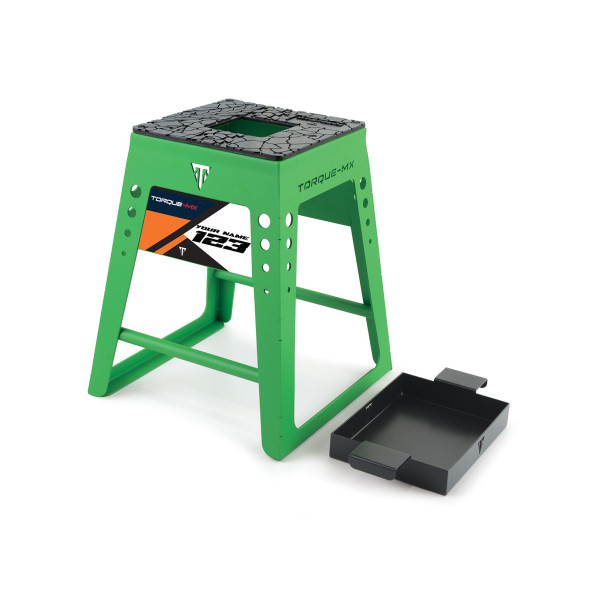 Torque-MX Sabit Motosiklet Sehpası SS2 Yeşil - Resim 3