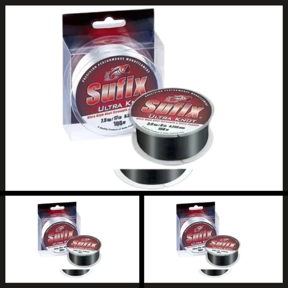 Uyguna-Yakala  0,235 Mm.100 Mt. Ultraknot Yeşil Misina-MAK.229 - 1