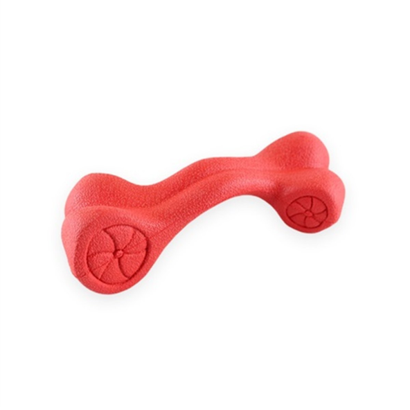 Zampa Rubber Köpekler İçin Kırmızı Tekerlek Ödül Oyuncağı, 17cm