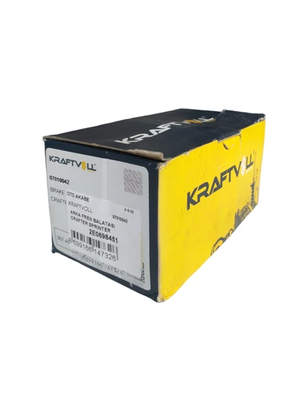 ARKA FREN BALATASI CRAFTER SPRINTER