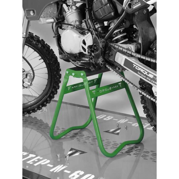 Torque-MX Katlanabilir Motosiklet Sehpası SS3 Yeşil - 1