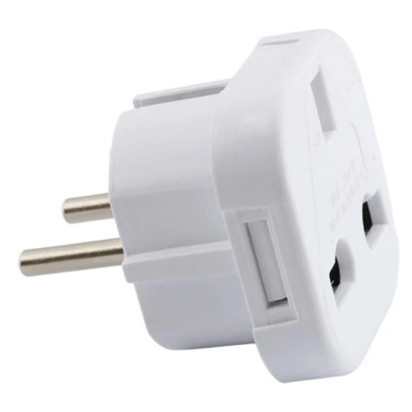 Universal Türk İngiliz Adaptör Fişi Seyahat Adaptörü Amerikan Fiş Çevirici Priz Dönüştürücü - 4