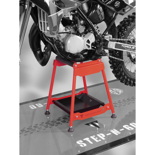 Torque-MX Ayarlanabilir Motosiklet Sehpası SS4 Kırmızı