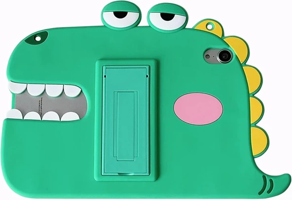 Apple iPad 5. Nesil 9.7" 2017 Kılıf Cute Dolls Standlı Eğlenceli 3D Karekterli Çocuk Kılıfı A1822 A1823 - 8