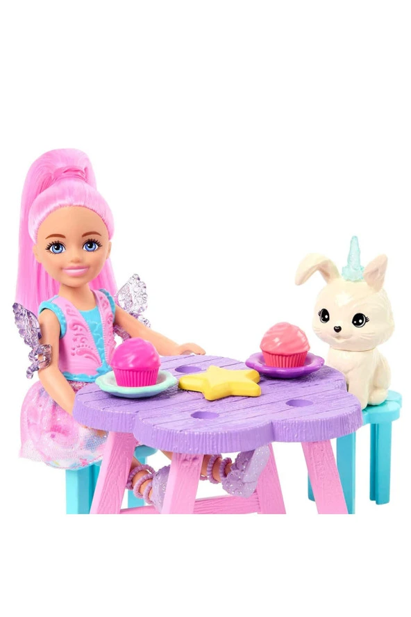 Barbie A Touch Of Magic Chelsea ve Pegasus Oyun Seti HNT67 - 4