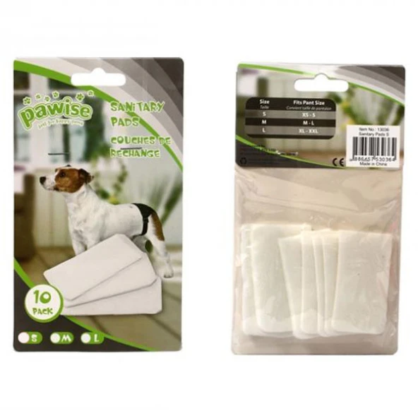 Pawise Köpek Regl Pedi (S) 10lu Paket ürün görseli