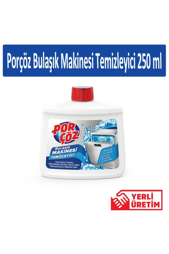 Porçöz Bulaşık Makinesi Temizleyici 250 ml