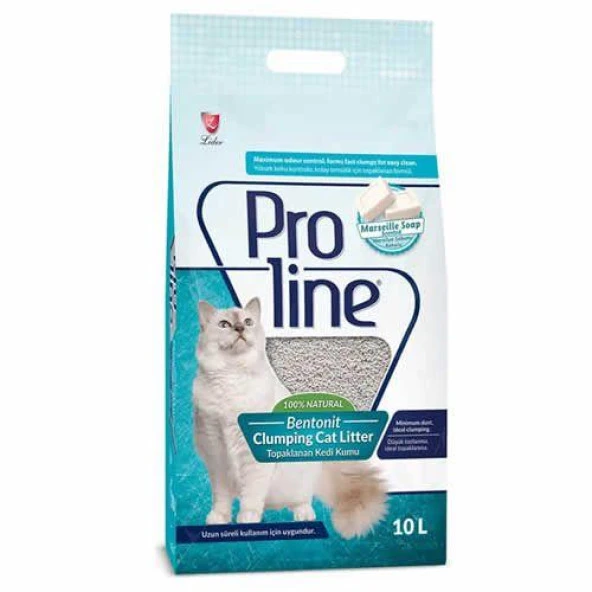 Proline Bentonit Kedi Kumu Sabun Kokulu 10 Lt