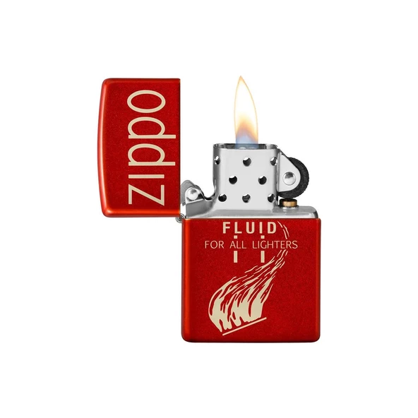 Zippo Çakmak 49586 Retro Design - Resim 4