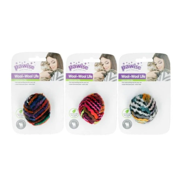 Pawise Meow Meow Life Yün Oyuncak Top ürün görseli