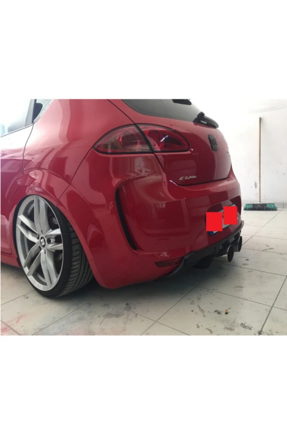 Seat Leon Mk2 Cupra Difüzör - Fiber - Boyasız ürün görseli 1