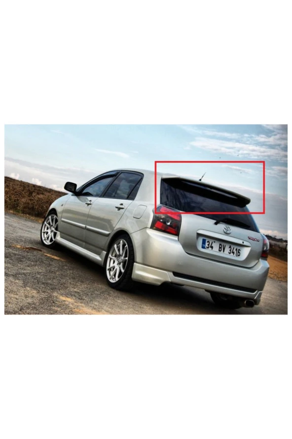 Toyota Corolla Hb Spoiler - Fiber - Boyasız ürün görseli 1