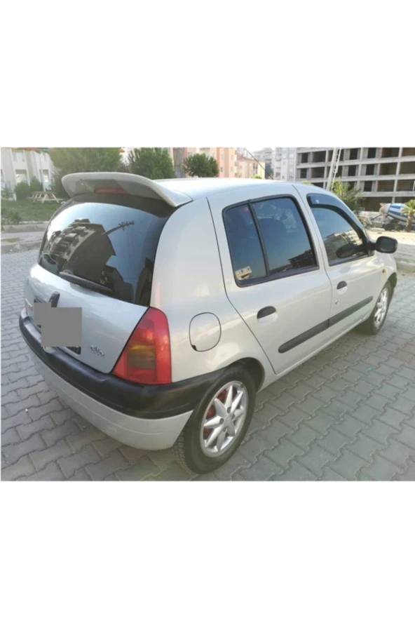 Renault Clio 2 Hb Spoon Spoiler - Fiber - Boyasız