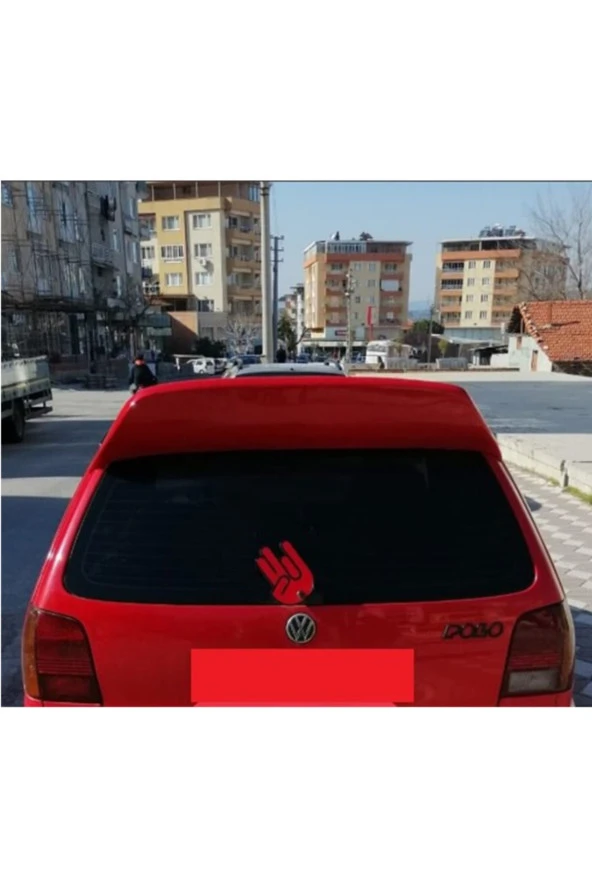 Vw Polo 6n Spoon Yüksek Spoiler - Fiber - Boyasız