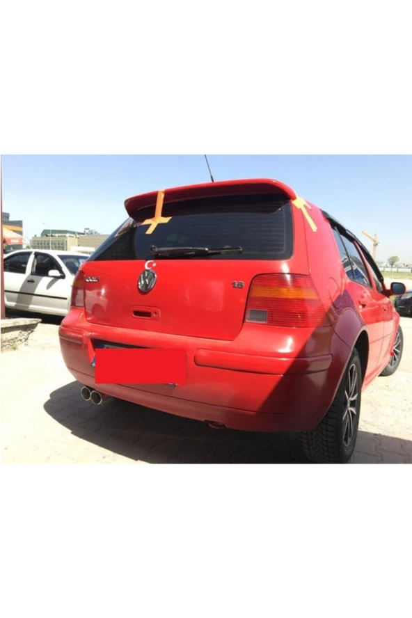 Vw Golf 4 Spoiler - Fiber - Boyasız ürün görseli 1