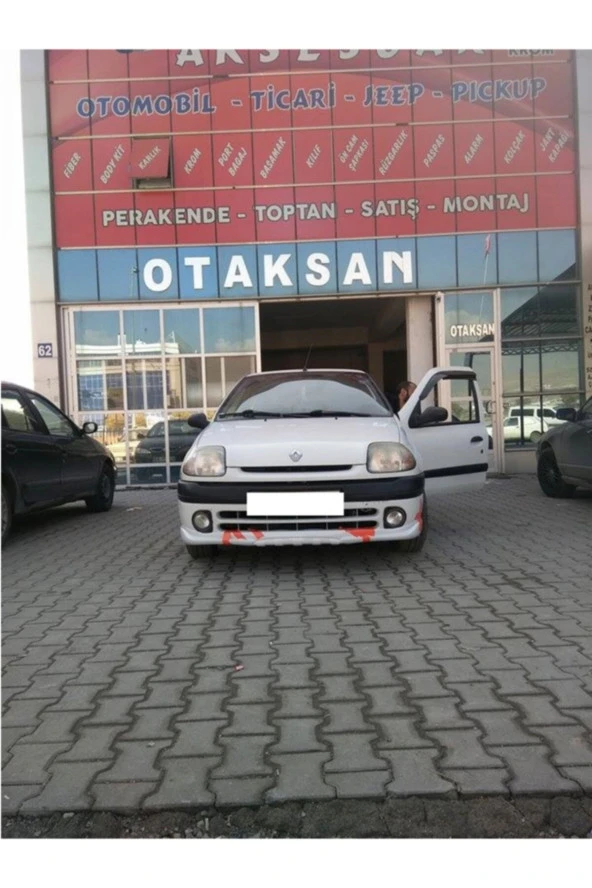 Renault Clio 2 Hb Ön Tampon Eki - Fiber - Boyasız ürün görseli 1