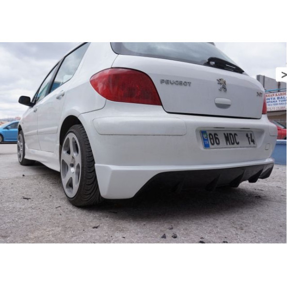 Peugeot 307 Arka Tampon Eki - fiber -boyasız ürün görseli 1