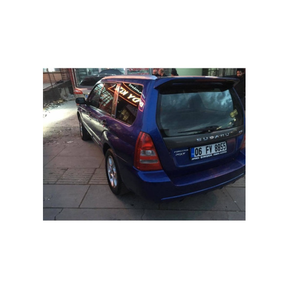 Subaru Forester Spoiler - Fiber - Boyasız ürün görseli 1