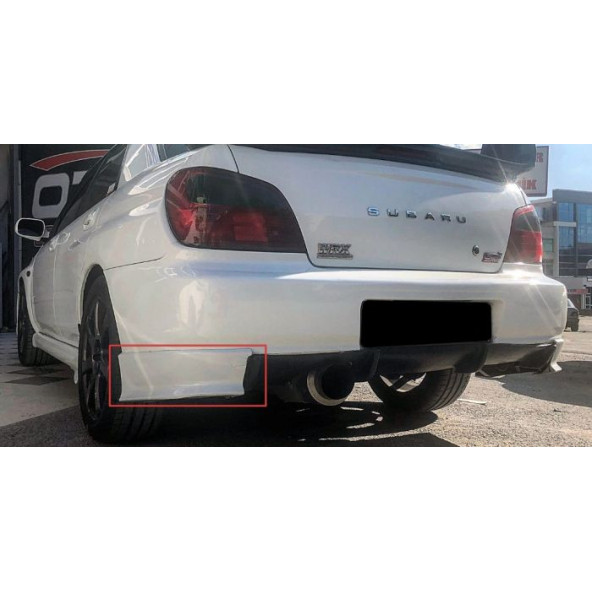Subaru Impreza Arka Tampon Flapları