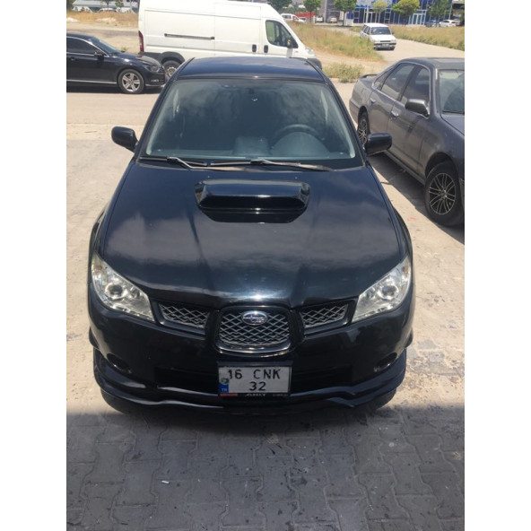 Subaru Impreza Makyajlı Ön Lip - Fiber - Boyasız - Resim 2