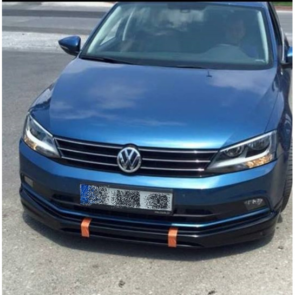 Vw Jetta Makyajlı Ön Tampon Eki - Fiber - Boyasız