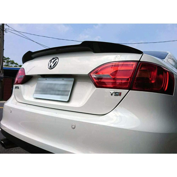 Vw Jetta Yarasa Spoiler- Fiber - Boyasız Uyumlu - 2
